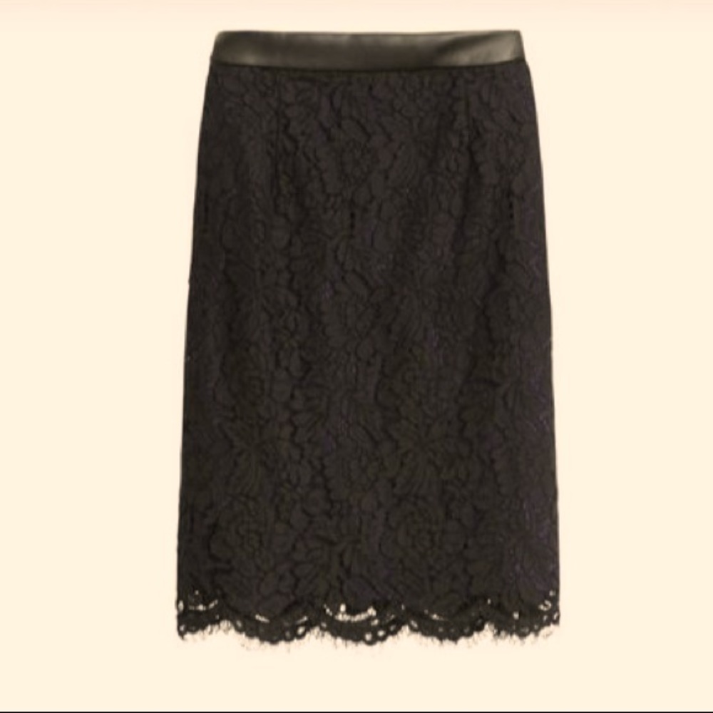 BRIXON IVY - Cyndi Lace Pencil Skirt